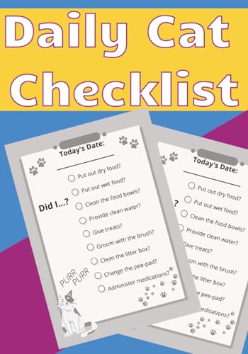 Cat Health Checklist