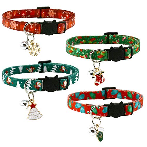 Christmas Cat Collars