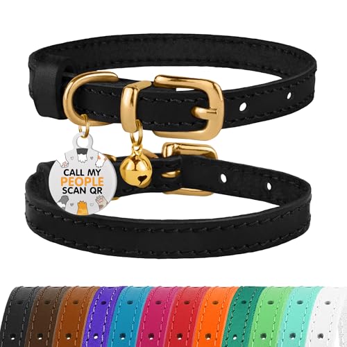 Leather Cat Collars