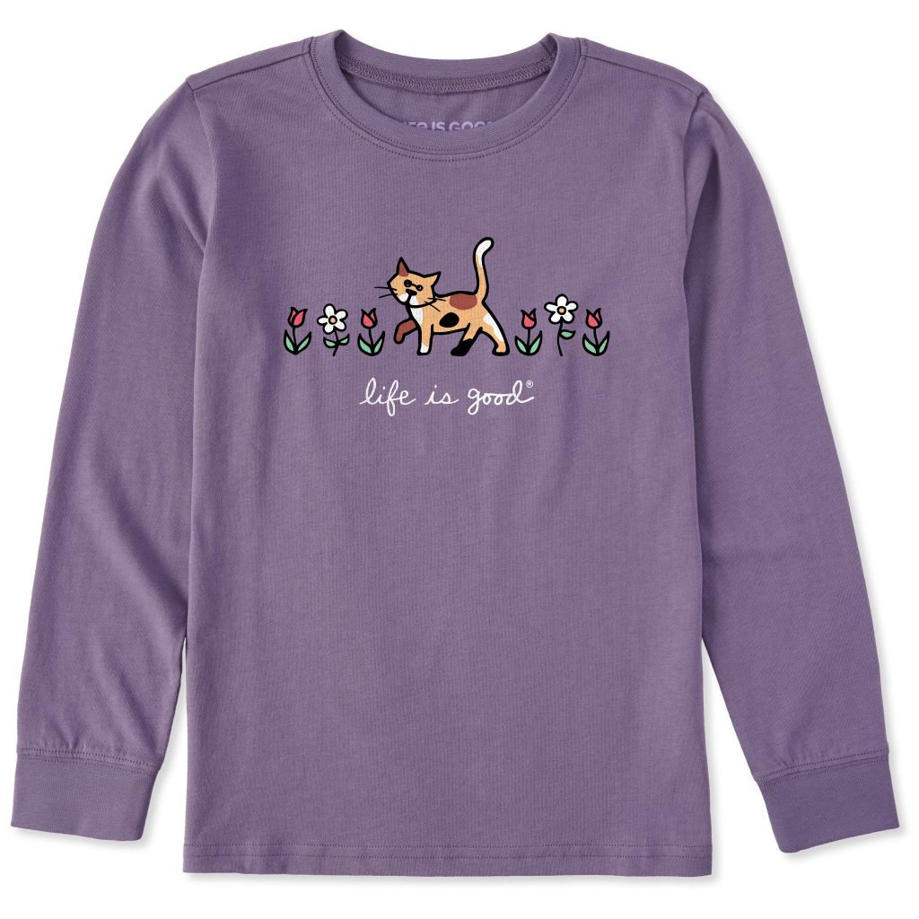 Life is Good Cat Shirt